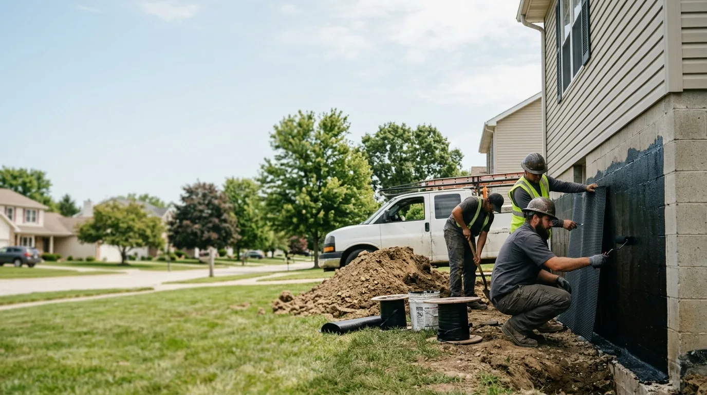 Basement Waterproofing in Jerry City, OH near me